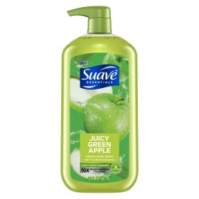 Suave Essentials Gentle Body Wash;  Juicy Green Apple;  30 oz