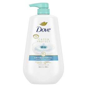 Dove Care and Protect Antibacterial Daily Use Softening Women's Body Wash All Skin Type, 30.6 fl oz