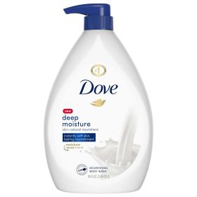 Dove Body Wash Pump Deep Moisture 34 oz