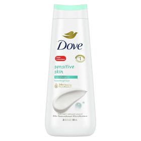 Dove Sensitive Skin Women's Body Wash Hypoallergenic Moisturizing Skin Cleanser, 20 oz