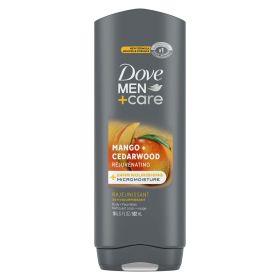 Dove Men+Care Rejuvenating Hydrating Men's Face & Body Wash Mango & Cedarwood All Skin, 18 oz