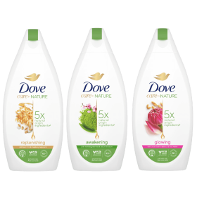 Dove Body Wash Shower 13.5 Oz Flavor:Assorted Size:Pack of 3