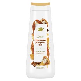 Dove Holiday Treats Limited Edition Liquid Women's Body Wash Cinnamon Pumpkin Pie All Skin, 20 oz