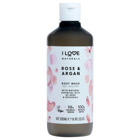 Naturals Body Wash - Rose and Argan