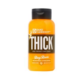 Duke Cannon Thick Body Wash - Bay Rum - Island Spice & Citrus Musk Scent, 17.5 oz, 1 Bottle