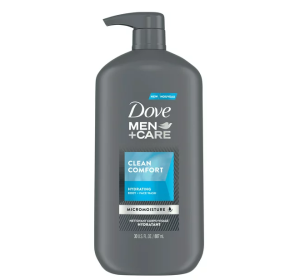 Dove Men+Care Body Wash and Face Wash Clean Comfort 30 oz