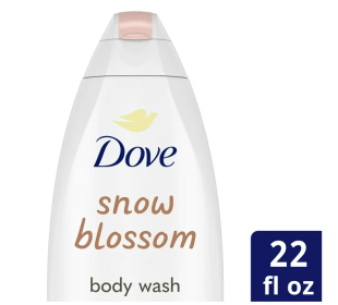 Dove Body Wash Snow Blossom 22 oz