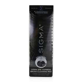 SIGMA BEAUTY - Spa Express Brush Cleaning Mat - Black 03093/EM002 -