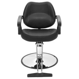 VEVOR Salon Chair, Barber Chair for Hair Stylist, Styling Chair with Heavy Duty Hydraulic Pump (With Headrest or Not: Without Headrest, Item Size: 23 x 19 x 41 inches)